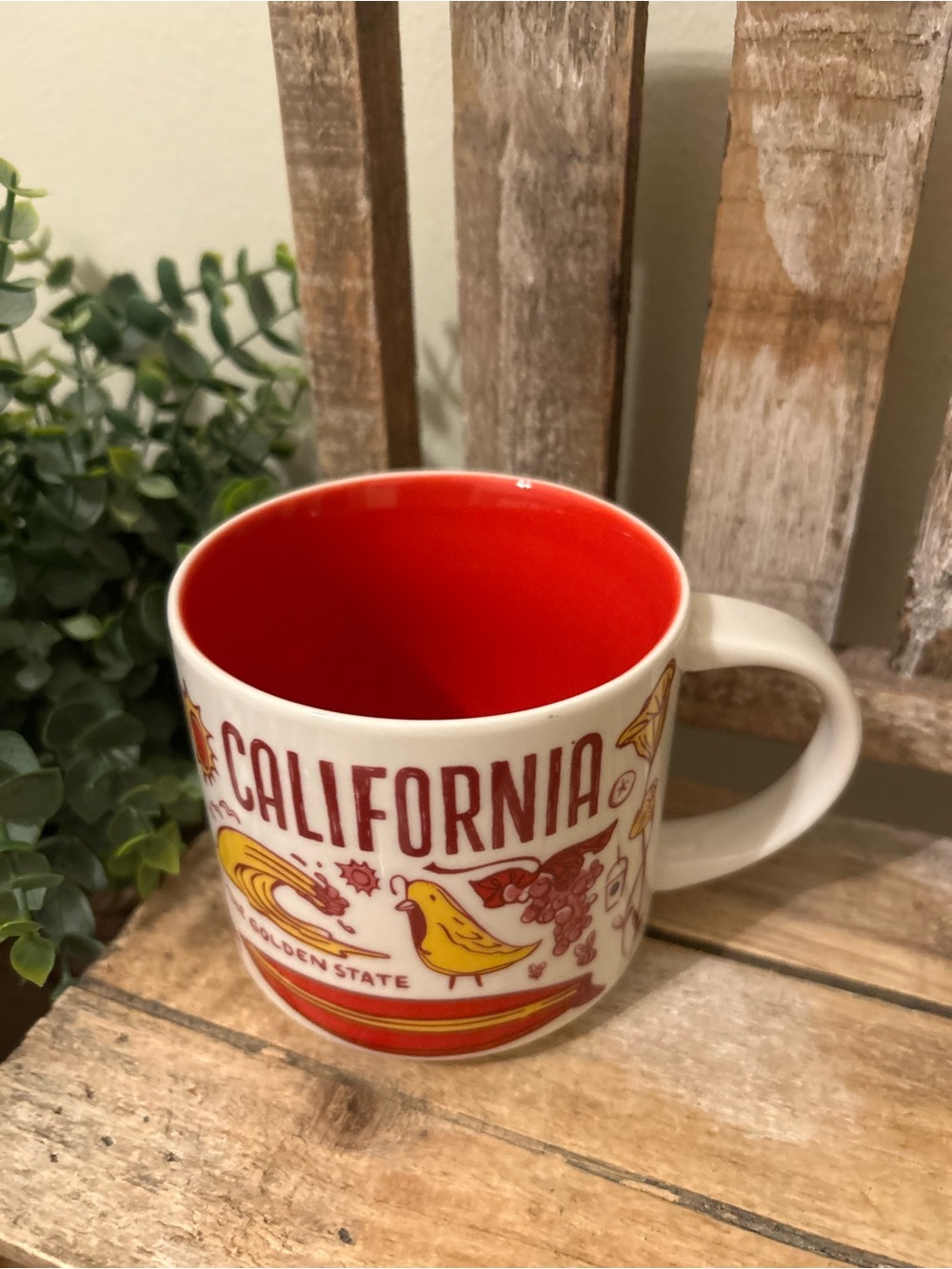 2017 STARBUCKS BEEN THERE SERIES ACROSS THE GLOBE COLLECTION CALIFORNIA MUG 14OZ